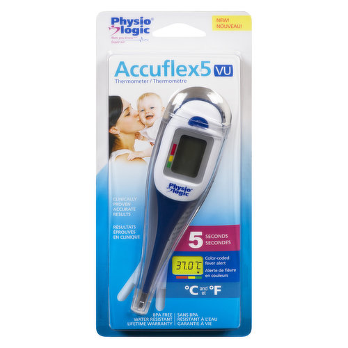 Physio Logic - Accuflex5 Digital Thermometer - Flexible