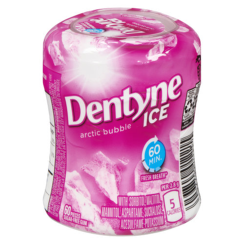 Dentyne - Ice Arctic Bubble Sugar Free Gum