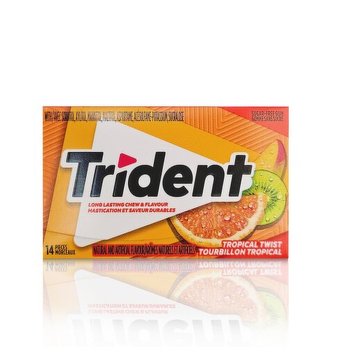 Trident Tropical Twist Sugar Free Gum