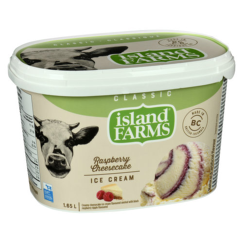 Island Farms - Classic Raspberry Cheesecake Ice Cream