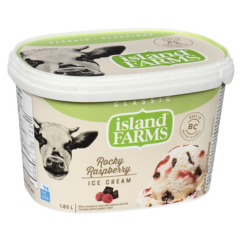 Island Farms - Rocky Raspberry Ice Cream