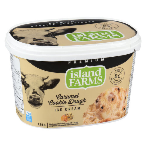 Island Farms - Premium Ice Cream Caramel Cookie Dough