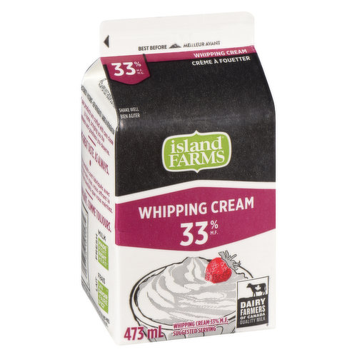 Island Farms - Whipping Cream 33% M.F.