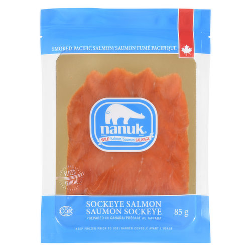 Nanuk - O/W Smoked Wild Sockeye Salmon