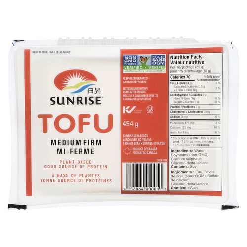 Sunrise - Red Label Medium Firm Tofu