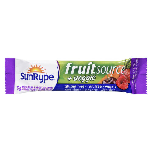 SunRype - Fruit Source + Veggie Wildberry