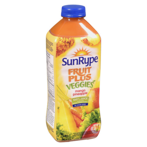 Sunrype - Fruit Plus Veggies Mango Pineapple Juice