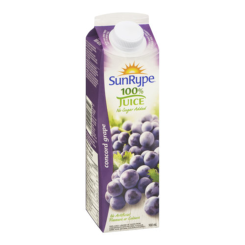 Sunrype - 100% Juice Concord Grape