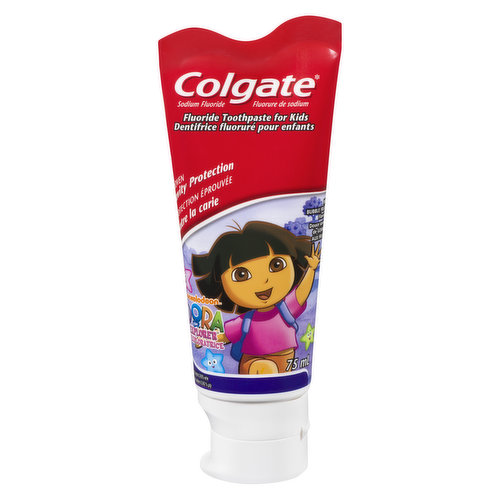 dora toothpaste