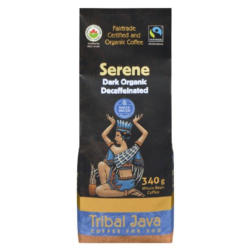 Tribal Java - Serene Dark Decaffeinated Organic Bean