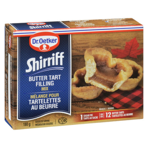 Dr. Oetker - Shirriff - Butter Tart Filling