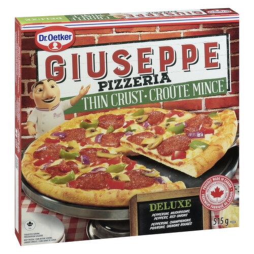 Dr. Oetker - Giuseppe Pizzeria Thin Crust Deluxe Pizza