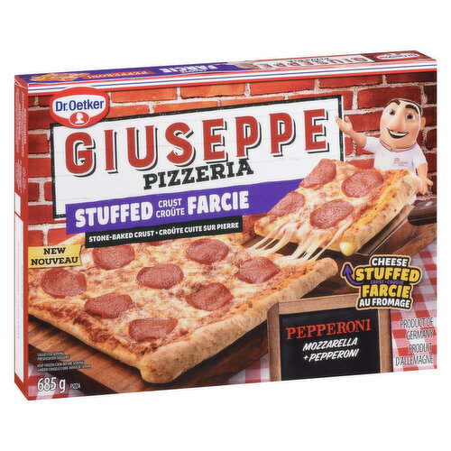 Dr. Oetker - Giuseppe Pizzeria Stuffed Crust, Pepperoni