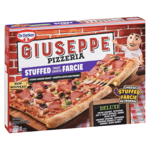 Dr. Oetker - Pizzeria Stuffed Crust Pizza, Deluxe