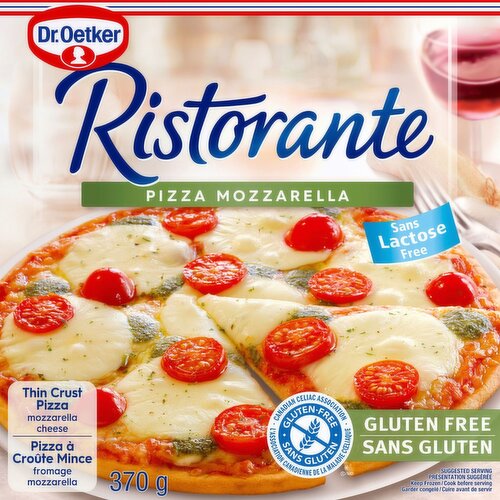 Dr. Oetker - Pizza Thin Crust Pizza, Mozzarella - Lactose Free