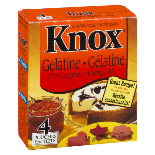knox gelatin made of
