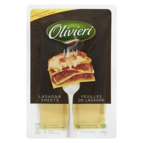 Olivieri - Lasagna Sheets, Fresh