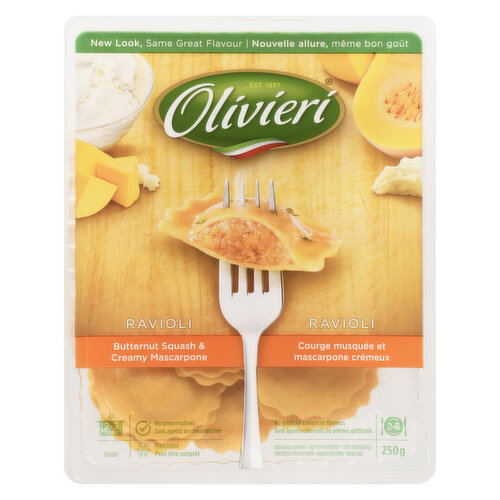 Olivieri - Butternut Squash & Creamy Mascarpone Ravioli,