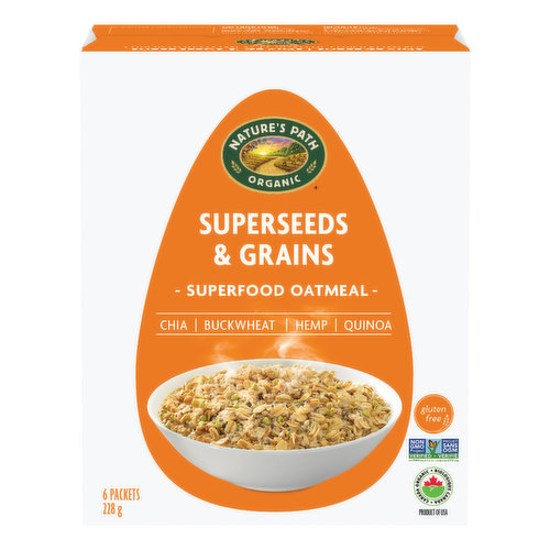 Nature's Path - Qia Superfood Oatmeal Superseeds & Grains