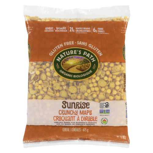 Nature's Path - Sunrise Cereal Crunchy Maple