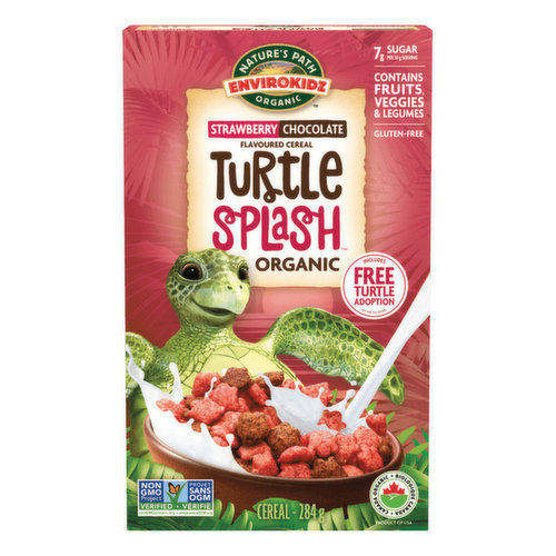 Envirokidz - Turtle Splash Cereal Strawberry & Chocolate