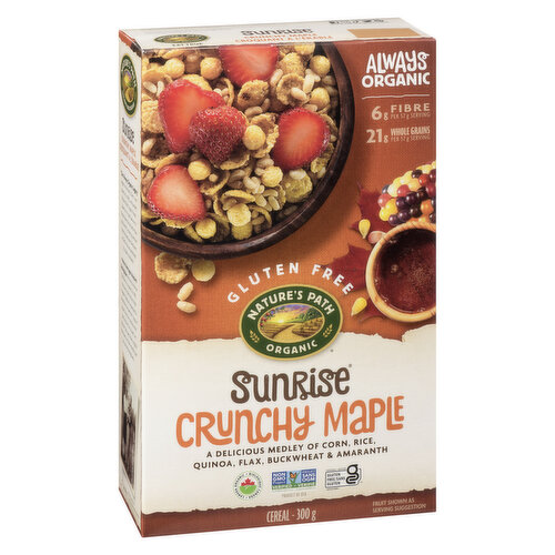 Nature's Path - Organic Sunrise Crunchy Maple Cereal