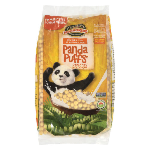 Envirokidz - Panda Puffs Cereal Peanut Butter