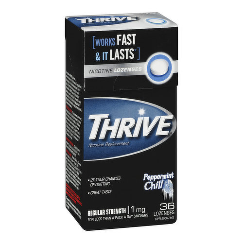 Thrive - Nicotine Peppermint Chill Mint Lozenge 1mg