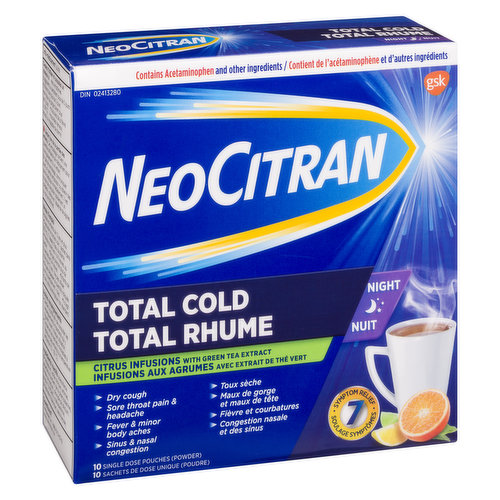 Neo Citran - Total Cold Tea - Night