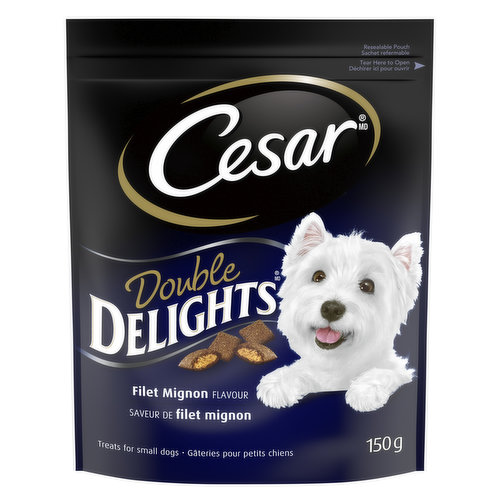 Cesar - Double Delights Filet Mignon Treat