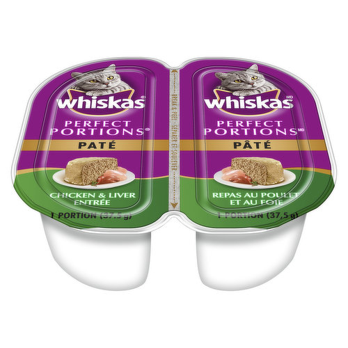 Premium Food For Cats. 2x37.5g Serving Tins.