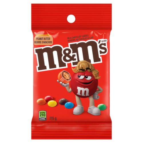 M&M's Peanut Butter Candies Display Card