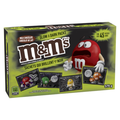 M&MS - Glow in the Dark Packs 45 Count - Save-On-Foods