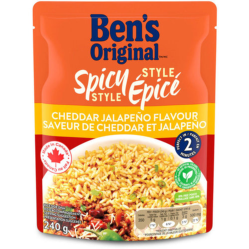 Ben's Original - Spicy Style Cheddar & Jalapeno Flavour Rice