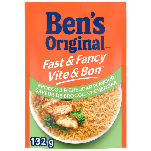 Ben's Original - FAST & FANCY Broccoli & Cheddar Flavour Rice Side