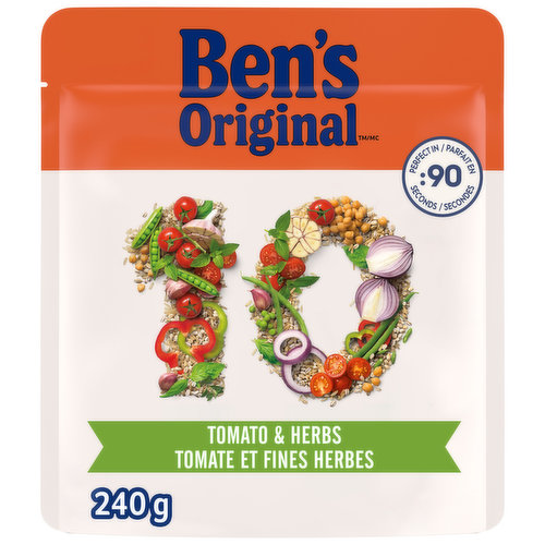 Ben's Original - 10 Medley Tomato & Herb Rice Side Dish