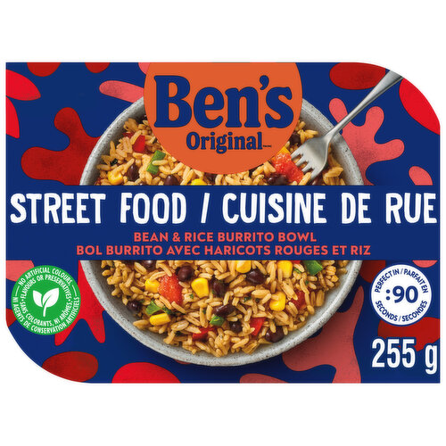 Ben's Original - Street Food Bean & Rice Burrito Bowl