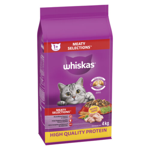 Whiskas - Meaty Selections Cat Food Adult