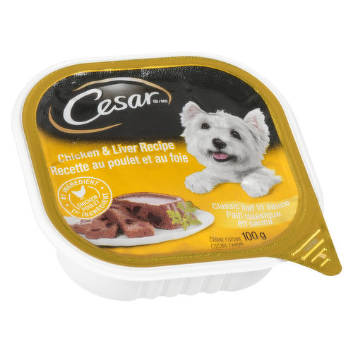 cesar - Chicken & Liver Entree Dog Food