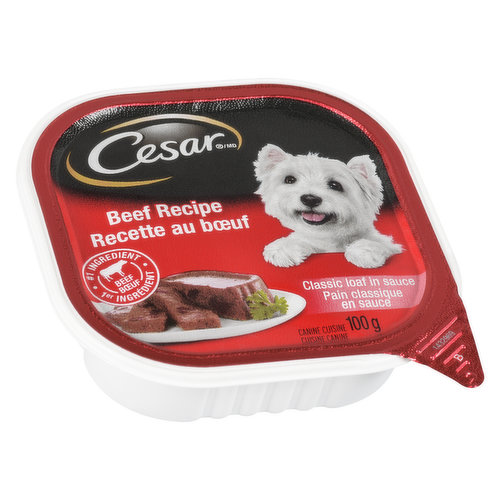 Cesar - Entrees Dog Food with Beef