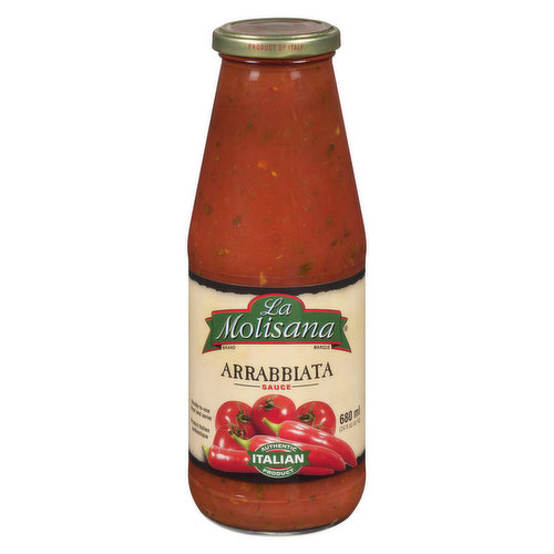 A ready-to-use spicy tomato sauce perfect for pasta, fish or meat.