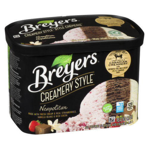 Breyers - Ice Cream Creamery Style - Neapolitan