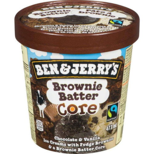 Ben & Jerry's - Ice Cream Brownie Batter Core