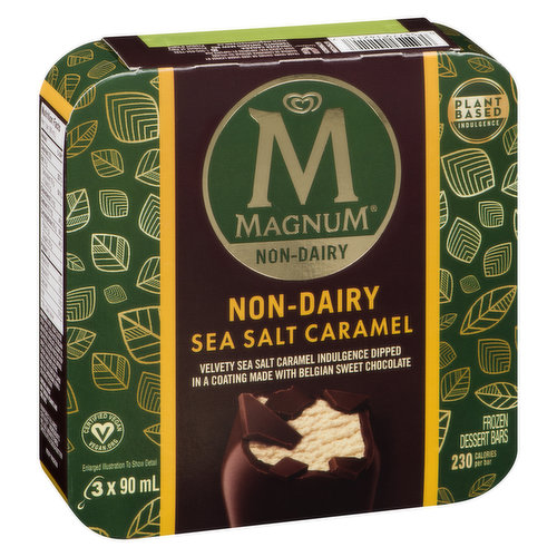 Magnum - Non-Dairy Sea Salt Caramel Bars