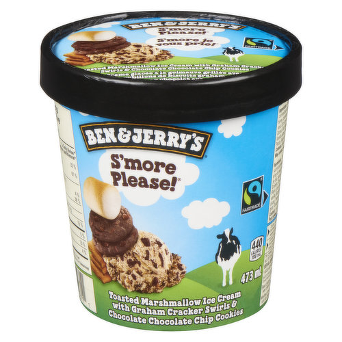 Ben & Jerry's - Smores Please Ice Cream