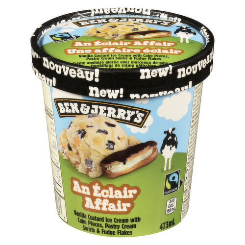 Ben & Jerry's - Une Affair Eclair Ice Cream