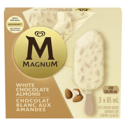 Magnum - White Chocolate Almond Ice Cream Bars