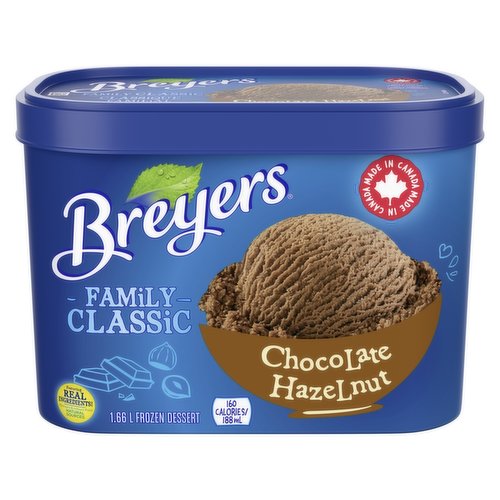 Breyers - Family Classic Frozen Dessert, Chocolate Hazelnut