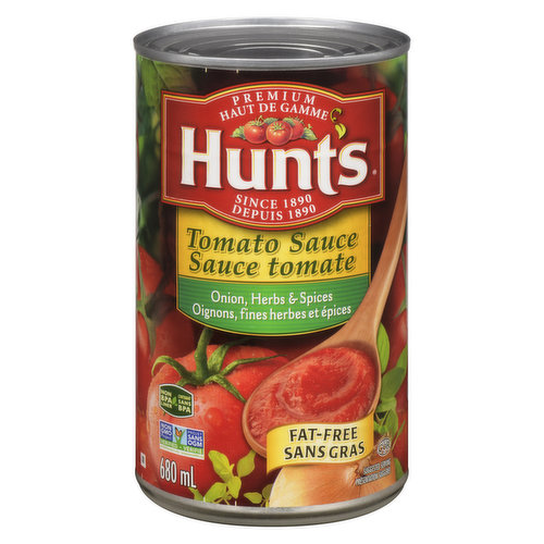 Hunt S Tomato Sauce Onion Herb Spices