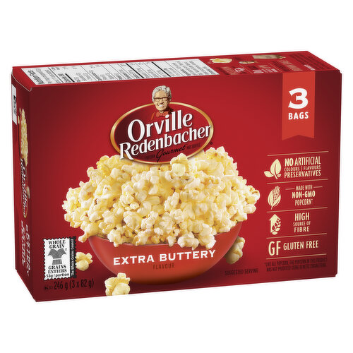  Orville Redenbachers Gourmet Popping Corn - White Corn - 100%  Natural (Non-GMO) - Net Wt. 30 OZ (850 g) Each - Pack of 2